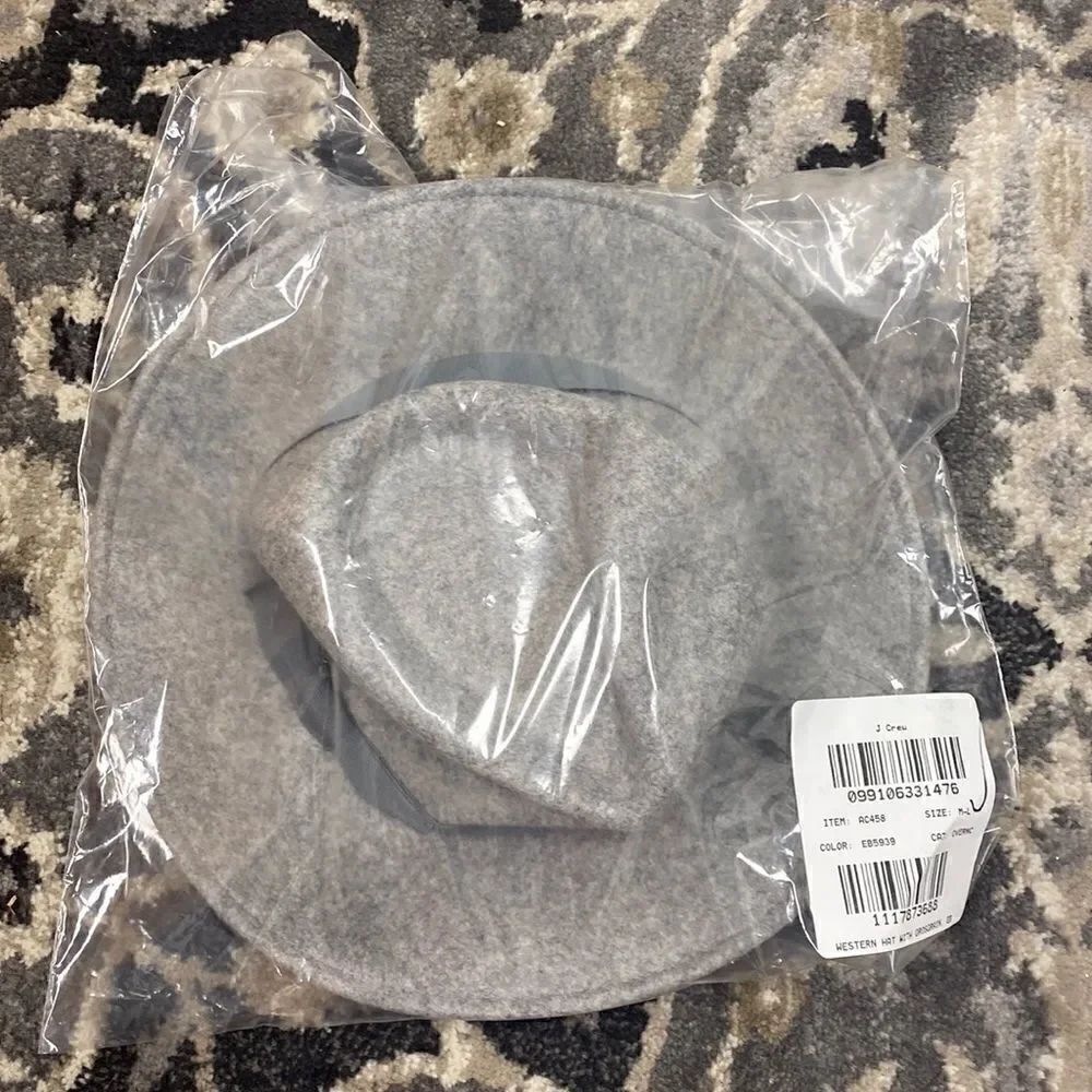J. Crew Western hat with grosgrain trim Item AC458*